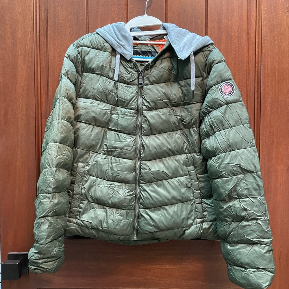 Madden NYC Women’s Puffer Bomber Jacket -‎ Size XL